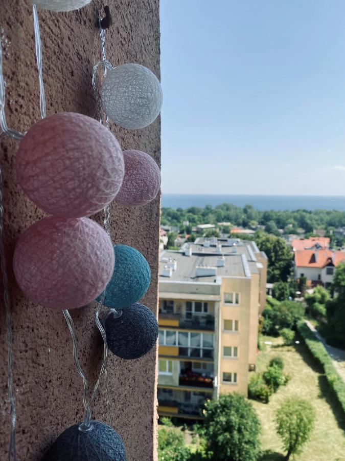 Bay View Apartment Mieszkanie Z Widokiem Na Zatoke Sopot Bagian luar foto